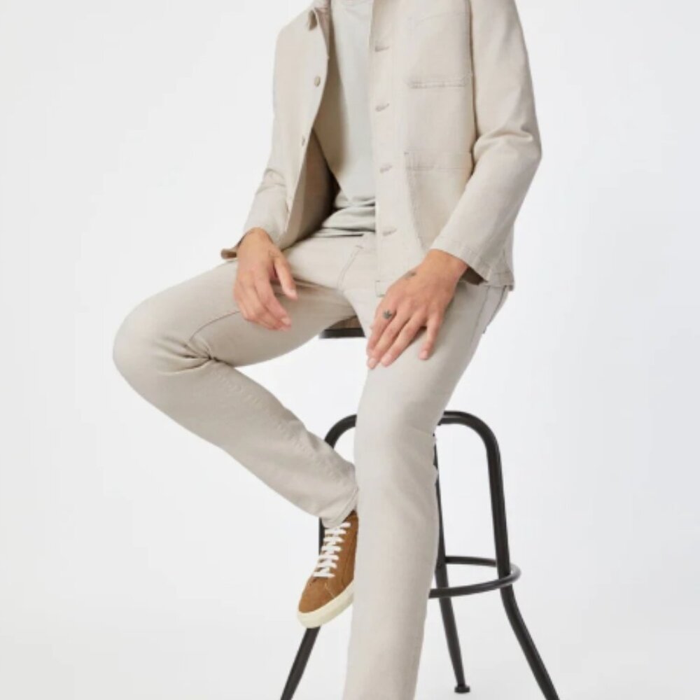 Mavi Cream Jake Slim Leg Jeans